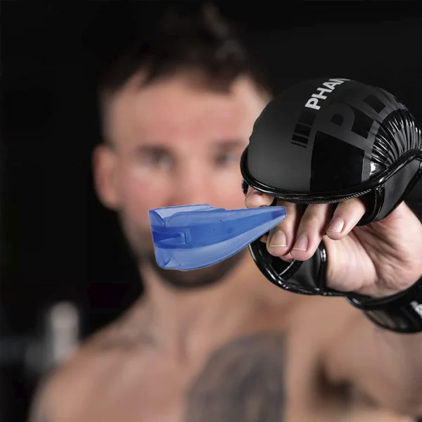 PROTECTOR BUCAL BOXEO AZUL